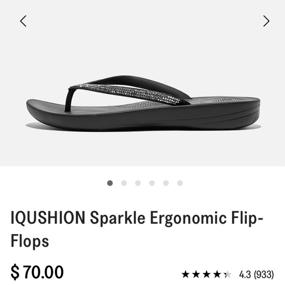Original Fitflops - IQUSHION Sparkle flip flops - Picture 4 of 5